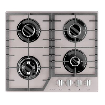 Газовая варочная панель GEFEST ПВГ 2232-01 Р51, 4 конфорки, с газ-контролем, бежевая