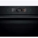 Духовой шкаф Bosch Serie 8 HBG8764C1, черный, Serie 8, пиролитическая очистка, 13 режимов, переключатель Control Ring