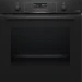 Духовой шкаф электрический Bosch HBG4795B7, Serie 6, чёрный, 71 л, пиролитическая очистка, 14 программ