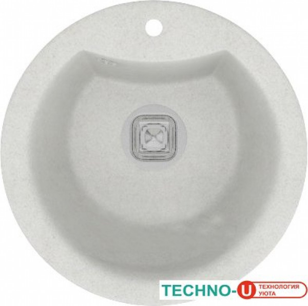 Кухонная мойка Tolero R-108E (белый)