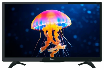  Телевизор SCOOLE SL-LED24S90T2S, HD, LED, Direct LED, Wi-Fi, Android TV, чёрный