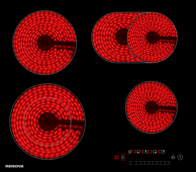 Варочная поверхность RENOVA TC-472L2BS1