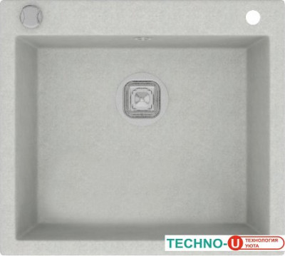 Кухонная мойка Tolero R-111 (серый металлик)