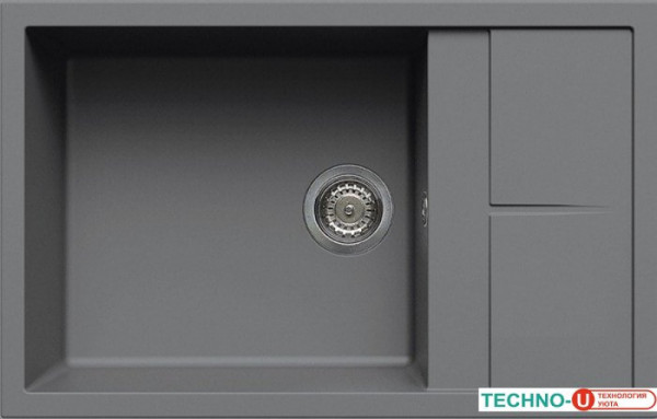 Кухонная мойка Elleci Unico 310 Titanium 73