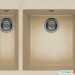 Кухонная мойка Elleci Quadra 150 Champagne K95