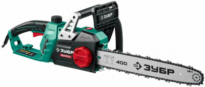 Электрическая цепная пила ЗУБР ПЦ-2440, 2400 Вт 40 см шина