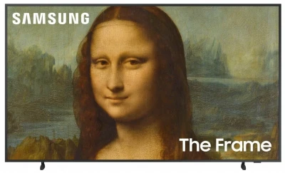 55" Телевизор Samsung The Frame QE55LS03BAUXCE 2022 HDR, QLED, LED, черный