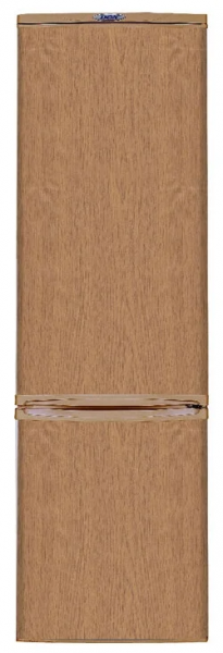 Холодильник DON R 295 DUB, дуб, 346 л, внешнее покрытие-пластик, размораживание - ручное, 58 см х 196 см х 61 см