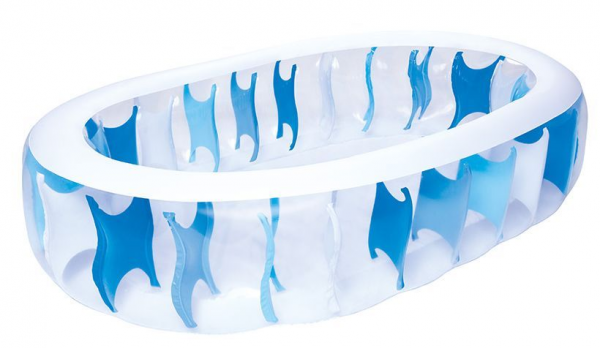 Детский бассейн Bestway Elliptic 54066 + гель для рук серии "ANTIVIR" 100мл 2026