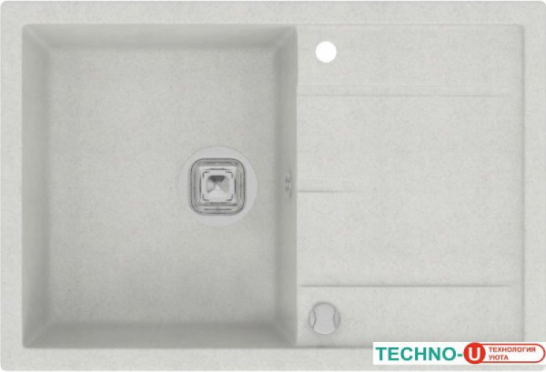 Кухонная мойка Tolero R-112 (белый)