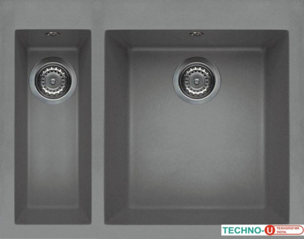 Кухонная мойка Elleci Quadra 150 Light Grey K97