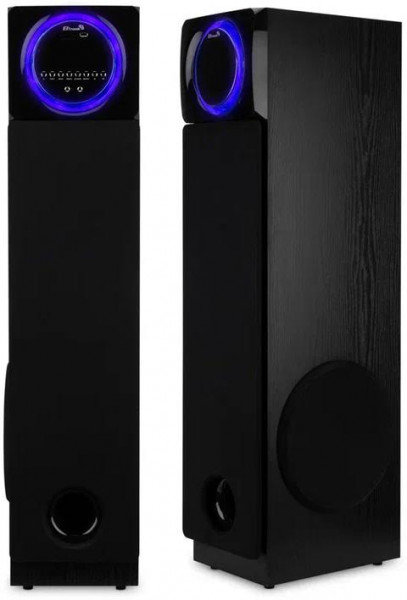 Акустические колонки ELTRONIC (30-58) HOME SOUND - колонка 10", черный, 2 шт., Bluetooth, караоке
