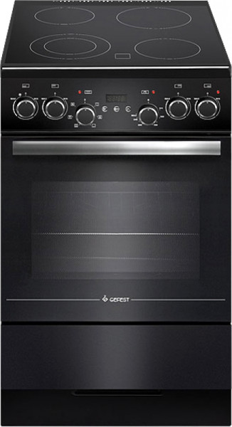 Кухонная плита GEFEST 5560-03 0057, электрическая, А, 4 зоны нагрева, 55 л