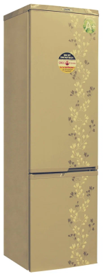 Холодильник DON R-295 ZF, золотой цветок