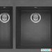 Кухонная мойка Elleci Quadra 150 Dark Grey K99