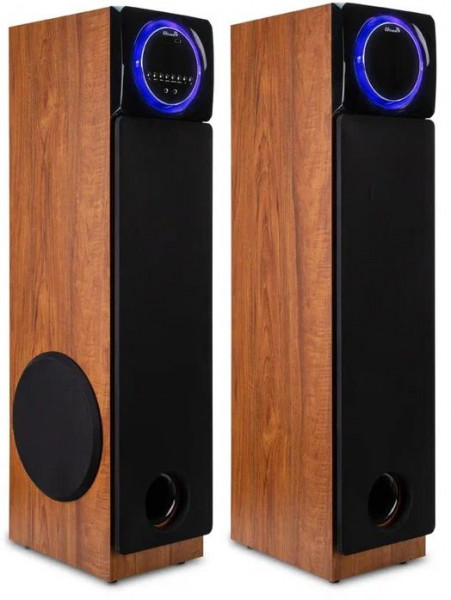 Акустические колонки ELTRONIC (30-58) HOME SOUND - колонка 10", бук, 2 шт., Bluetooth, караоке