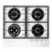 Газовая варочная панель GEFEST ПВГ 2401-01 К12, 4 конфорки, с газ-контролем, черный