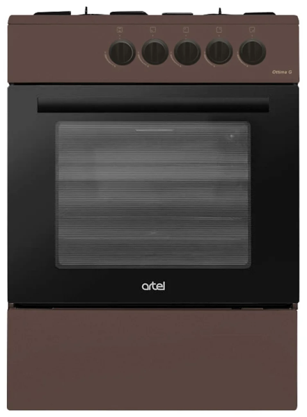 Плита газовая ARTEL OTTIMA G коричневая ГК дух