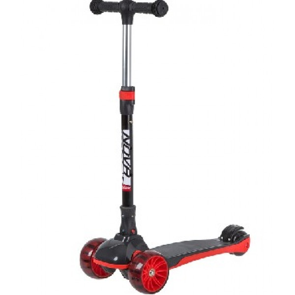 Самокат Novatrack Rainbow Basic 120BB.RAINBOW.BRD20 (черный/красный) 141026