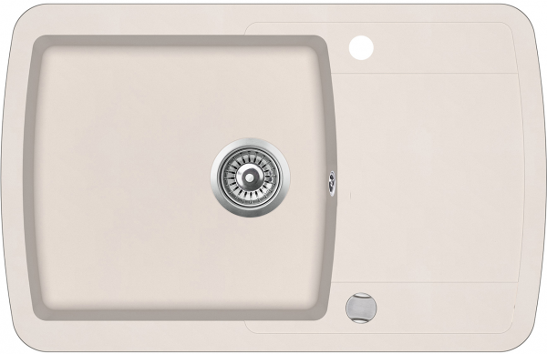 Кухонная мойка Aquasanita Lira SQL101AW (silica 111)