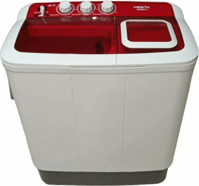Стиральная машина VESTA WME60LP Красный Ex, 6кг, 1300 об/мин, 3 режима