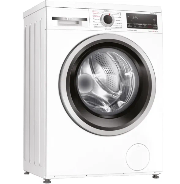 Стиральная машина с сушкой Bosch WDS28460ME, Serie 4, 12 программ, 8/5 кг, 1400 об/мин, инверторная, белая