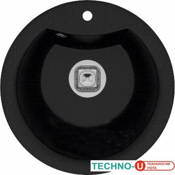 Кухонная мойка Tolero R-108E (черный)