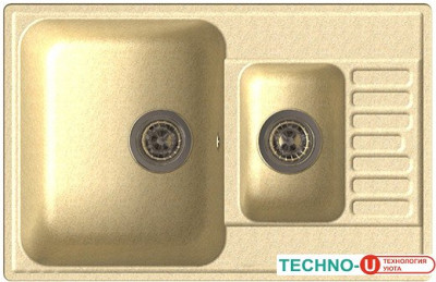 Кухонная мойка GranFest QUARZ Z-21K (бежевый)