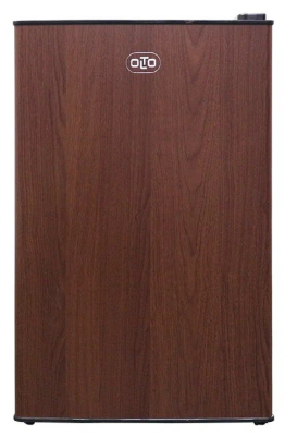 Холодильник Olto RF-090, wood, 90 л, внешнее покрытие-металл, размораживание - ручное, 42.4 см х 71.6 см х 43.5 см 