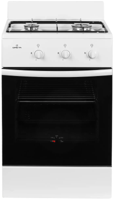 Комбинированная плита GRETA 1201-10, белый