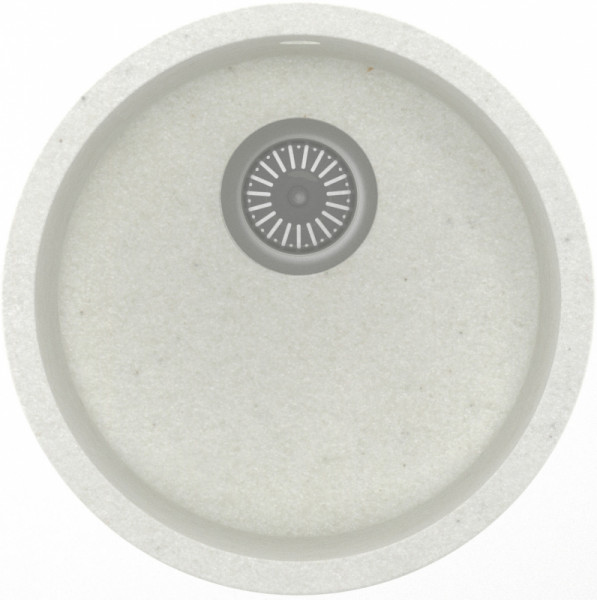 Кухонная мойка Tolero R-104 (белый)