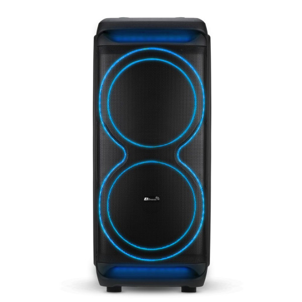 Колонка беспроводная ElTRONIC 30-55 CRAZY BOX 2000, FM-радио, дисплей, караоке, поддержка microSD