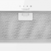 Кухонная встраиваемая вытяжка Weissgauff Blank 600 Touch White Glass
