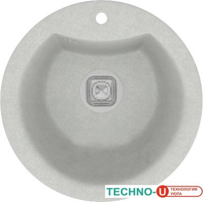 Кухонная мойка Tolero R-108E (серый металлик)