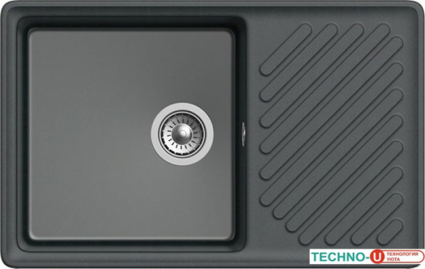 Кухонная мойка GranFest QUARZ GF-ZL52 (черный)