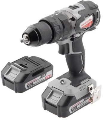 Аккумуляторная бесщеточная ударная дрель-шуруповерт Интерскол ДАУ-13/18В АПИ (кейс, 2 аккум. 2Ач, ЗУ) 574.2.2.70