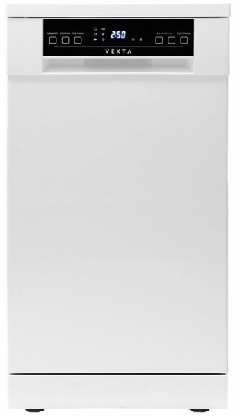 Посудомоечная машина VEKTA DW-45AWS, Класс энергопотребления: A++, 