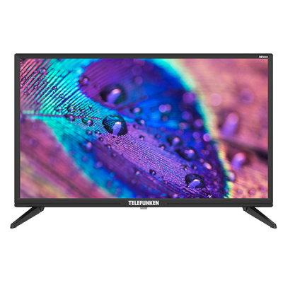 24" Телевизор TELEFUNKEN TF-LED24S85T2, черный