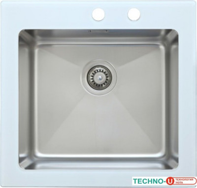 Кухонная мойка ZorG GS 5553 (белый)