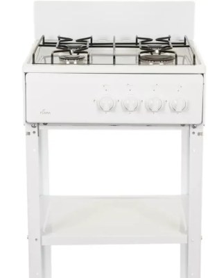Газовая плита Flama AVG 1407 W белый, газ-контроль горелок, 4 газовые конфорки