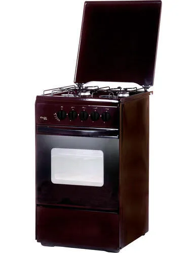 Кухонная плита Лада Nova RG 24044 B, газовая, газ-контроль духовки, 4 конфорки, 50 л