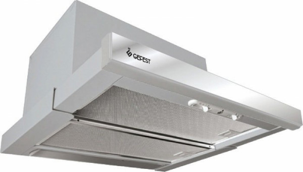 Кухонная вытяжка GEFEST ВО 4601 К6, цвет серый, ширина 60см, количество режимов 3