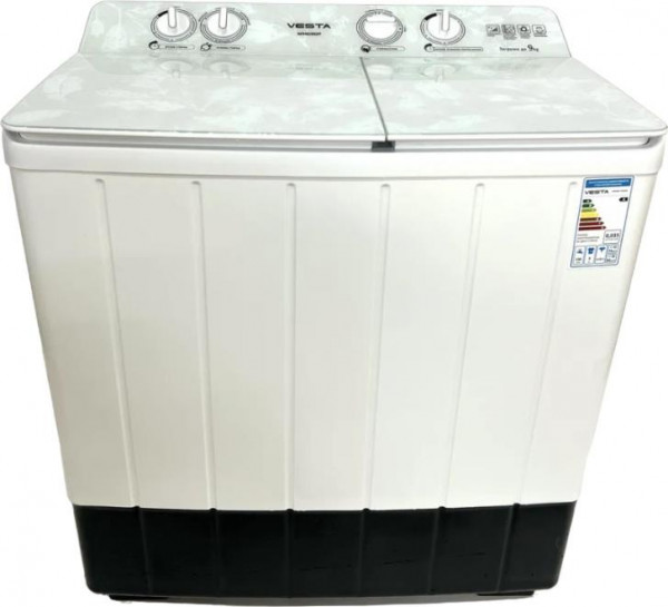 Стиральная машина Vesta WMG90P, Abstract 01 Ex, 9кг, с вертикальной загрузкой