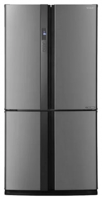 Холодильник Sharp SJEX93PSL, 556 л, внешнее покрытие-металл, размораживание - No Frost, дисплей, 89.2 см х 172 см х 77 см п