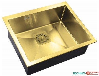 Кухонная мойка ZorG SZR-5844 (бронзовый)