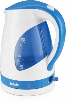 Чайник BBK EK1700P Белый/голубой