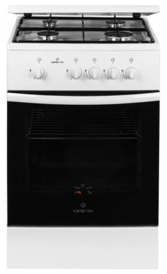Газовая плита GRETA 1470 GG 5070 MM 13(W), белый