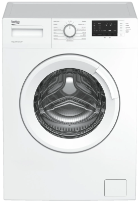 Стиральная машина BEKO WRS5512BWW, 5 кг, 15 программ, белая, 1000 об/мин