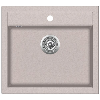 Кухонная мойка Aquasanita Quadro SQQ100W (beige 110)