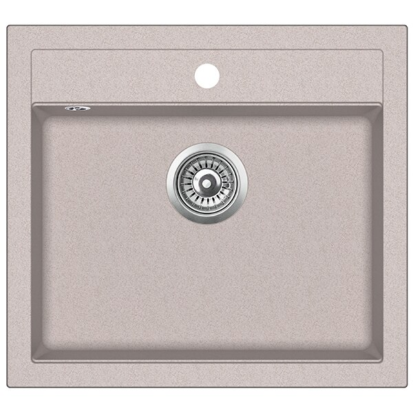 Кухонная мойка Aquasanita Quadro SQQ100W (beige 110)